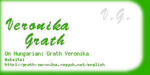 veronika grath business card